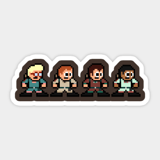 8-bit The Real Ghostbusters Sticker